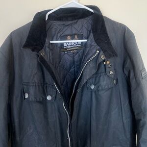 Barbour Charcoal Jacket